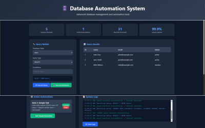 Database Automation System